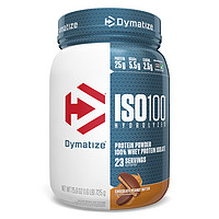 Dymatize 狄马泰斯 ISO100系列 水解乳清蛋白粉 巧克力花生酱味 1.6磅