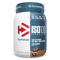 Dymatize 狄马泰斯 ISO100系列 水解乳清蛋白粉 软糖布朗尼味 1.6磅