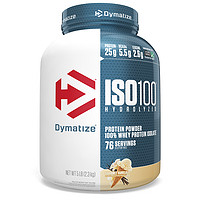 Dymatize 狄马泰斯 ISO100系列 水解乳清蛋白粉 香草味 5磅