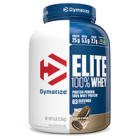 Dymatize 狄马泰斯 Elite系列 乳清蛋白粉 奶油曲奇味 5磅
