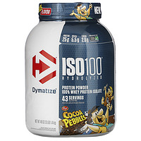 Dymatize 狄马泰斯 ISO100系列 水解乳清蛋白粉 可可麦片味 3磅