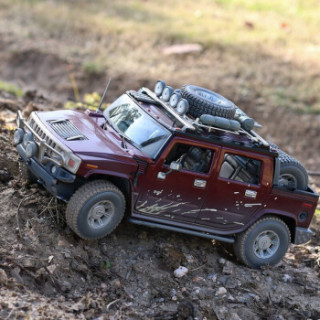 美驰图maisto悍马h2sut概念118汽车模型越野车玩具男孩合金仿真金属