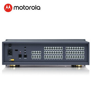 摩托罗拉(Motorola)PBX800 机架式集团程控电话交换机 网络PC电脑管理电话机交换机 4进16出可扩展 远程维护
