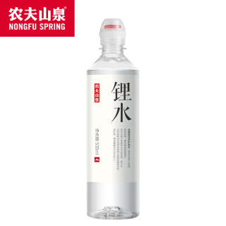 农夫山泉含锂型天然矿泉水535ml*6瓶