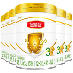 金领冠 伊利金领冠育护幼儿配方奶粉3段12-36个月960g*6罐