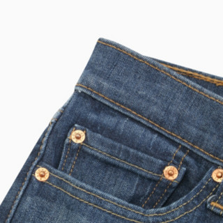 Levi's 李维斯 511系列男士棉质微弹拉链窄脚低腰修身牛仔裤04511-4653 牛仔色 36/34