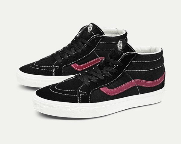 vans 范斯 sk8-mid vn000xiiflo 男女款中帮板鞋