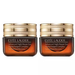 ESTEE LAUDER 雅诗兰黛 [新版五代]Estee Lauder 雅诗兰黛小棕瓶新版抗蓝光眼霜15ml 紧肤淡皱改善眼袋[2瓶装]