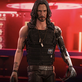 商品hot toys 狂热玩具 vgm47yd 1:6 赛博朋克2077 强尼·银手