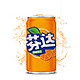  Fanta 芬达 可口可乐（Coca-Cola）芬达 Fanta 橙味 碳酸汽水饮料迷你摩登罐 200ml*12罐 整箱装　