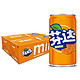 Fanta 芬达 可口可乐 Coca-Cola 芬达 Mimi 迷你摩登罐饮料汽水 200ml*12组