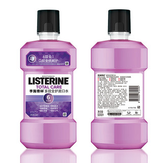 LISTERINE 李施德林 高阶护理系列多效全护漱口水 500ml