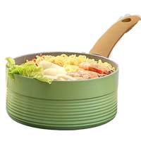 COOKER KING 炊大皇 新钻系列奶锅 NG18XZ-2 铝合金不粘奶锅 18cm 绿色