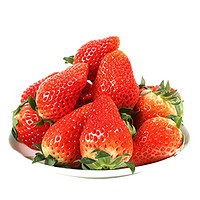 京东PLUS会员：立兴鲜果 丹东99红颜草莓  2斤