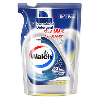 Walch 威露士 抗菌有氧洗衣液 2L*2瓶+500ml*2袋补充装 原味+柠檬