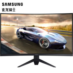 SAMSUNG 三星 C32G33TFQC 玄龙骑士 32英寸显示器(1920×1080、165Hz、1500R、Free-sync)