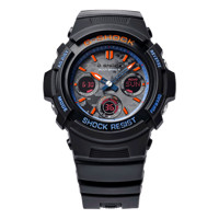 CASIO 卡西欧 G-SHOCK 2020 City Battle主题系列 46.4毫米太阳能动力腕表 AWG-M100SCT-1APRW