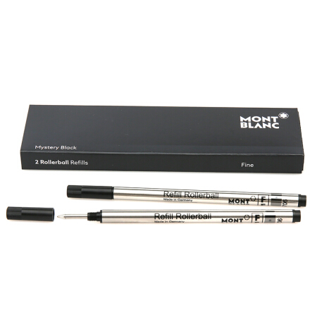 MONTBLANC 万宝龙 大班系列 105162 签字笔替芯 黑色 F尖 2支装
