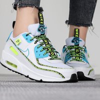NIKE耐克官网女鞋 2020夏季新款大童运动鞋AIR MAX 90气垫鞋缓震透气休闲跑步鞋 CV7665-100 36