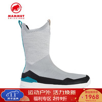 MAMMUT猛犸象Falera女士新品冬季户外高帮保暖徒步鞋弹性织物 灰色青瓷绿拼色 36.5
