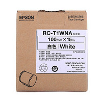 爱普生（EPSON）RC-T1WNA 白色标签盒/标签纸 100mm*15m (适用Pro100机型)