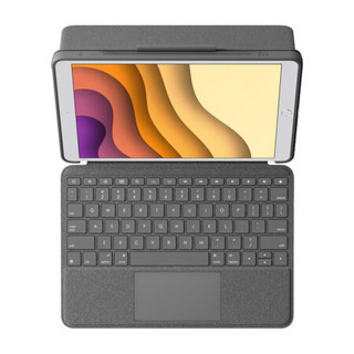 logitech 罗技 Combo Touch 64键 蓝牙无线薄膜键盘 黑色 单光