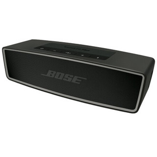 Bose SoundLink Mini蓝牙扬声器II 迷你无线便携重低音蓝牙音箱音响低音炮mini2 黑色-普通版