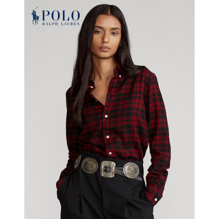 Ralph Lauren/拉夫劳伦女装 2020年冬季经典版型格纹棉质衬衫21907 001-格纹 S