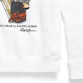 RALPH LAUREN 拉尔夫·劳伦 女士圆领卫衣 WMPOKNIN6820331 白色 M