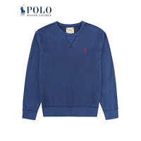 Ralph Lauren/拉夫劳伦男装 经典款服装染色起绒布运动衫12104 410-海军蓝 M