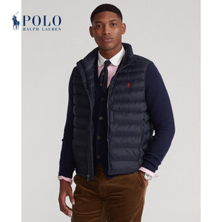 Ralph Lauren/拉夫劳伦男装 2020年秋季可收纳绗缝马甲12657 410-海军蓝 M