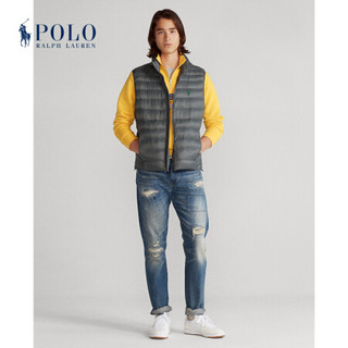 Ralph Lauren/拉夫劳伦男装  2020年秋季可收纳绗缝马甲12659 020-灰色 XXL