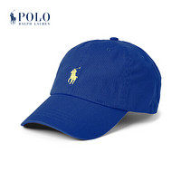 Ralph Lauren/拉夫劳伦男配 2021年早春棉质卡其棒球帽51087 400-蓝色 ONE