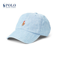 Ralph Lauren/拉夫劳伦男配 2021年早春青年布棒球帽51088 450-蓝色 ONE