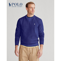Ralph Lauren/拉夫劳伦男装 2020年秋季服装染色起绒布运动衫12927 400-蓝色 M