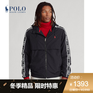 Ralph Lauren/拉夫劳伦男装 2020年冬季拒水连帽夹克13036 001-黑色 M