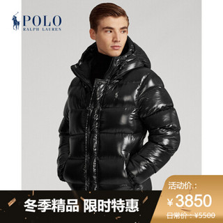 Ralph Lauren/拉夫劳伦男装 2020年冬季双风帽羽绒夹克13057 001-黑色 XS