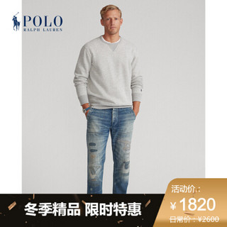 Ralph Lauren/拉夫劳伦男装 2020年冬季补丁实用牛仔裤13027 400-蓝色 34/34