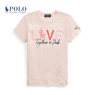 Ralph Lauren/拉夫劳伦女装 2020年秋季Pink Pony棉质圆领T恤21860 650-粉红色 L