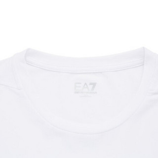 EA7 EMPORIO ARMANI阿玛尼EA7奢侈品20秋冬男士T恤衫 6HPT22-PJ5LZ WHITE-1100白色 XL