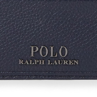 Ralph Lauren/拉夫劳伦男配 经典款皮革卡夹50499 B82-海军蓝 ONE