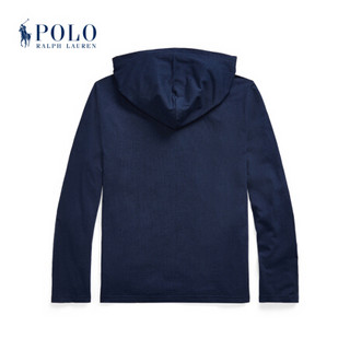 Ralph Lauren/拉夫劳伦男童 2021年早春CP-93 Polo小熊棉质连帽T恤34723 410-海军蓝 L