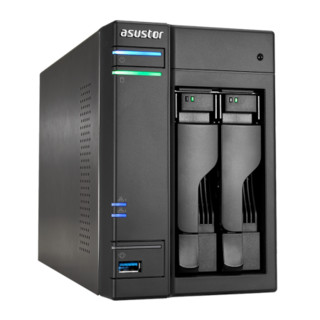 ASUSTOR 爱速特 AS6302T 2盘位NAS（赛扬J3355、2GB）