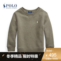 Ralph Lauren/拉夫劳伦男童 2020年秋季混纺起绒布运动衫34514 300-绿色 4