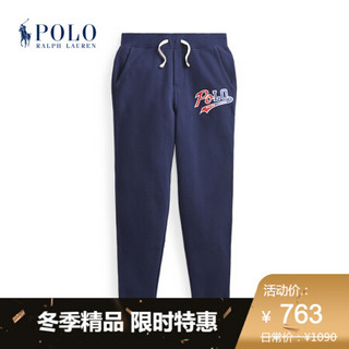 Ralph Lauren/拉夫劳伦男童 2020年秋季徽标起绒布慢跑裤34422 410-海军蓝 L