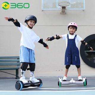 360 平衡车智能双轮体感平行车成年儿童代步遥控车8-12岁 平衡车V1白