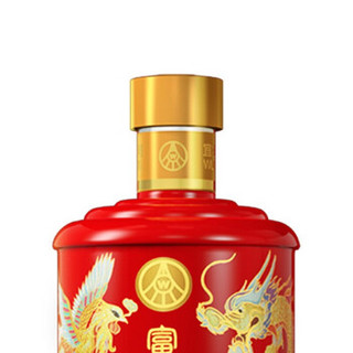 五粮液股份公司52度白酒 富贵吉祥精致 喜宴用酒 500ml*2 双瓶套装 浓香型白酒