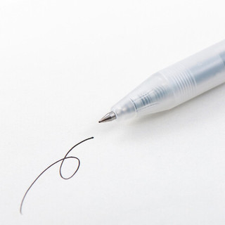  無印良品 無印良品 MUJI  凝胶中性墨水圆珠笔6支装·按压式 黑色/红色各3支装 0.5㎜