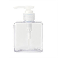 无印良品 MUJI PETG补充瓶 透明 400ml