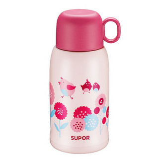 苏泊尔（SUPOR）WOW儿童保温杯保温壶316L不锈钢水杯宝宝学生水壶670ML KC67DG10 咕咕鸡